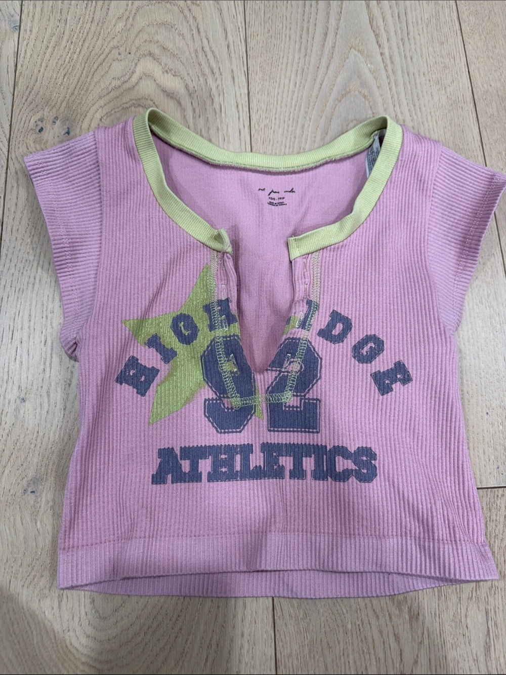 Urban Outfitters Pink Tee out from under xs/s